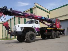 Новый автокран Челябинец КС-55732 на базе Урал 25 тонн
